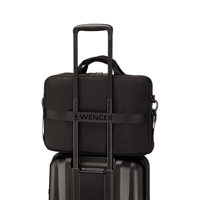 Wenger XE Brief 16" Laptop-Aktentasche, schwarz
