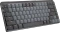 Logitech MX Mechanical Mini, Graphite, LEDs weiß, Logi Bolt, Kailh Choc V2 LOW PROFILE BLUE, USB/Bluetooth, US Vorschaubild