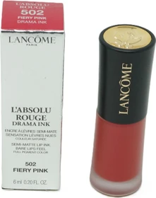 Lancôme L'Absolu Rouge Drama Ink Lippenstift 502 fiery pink, 6ml