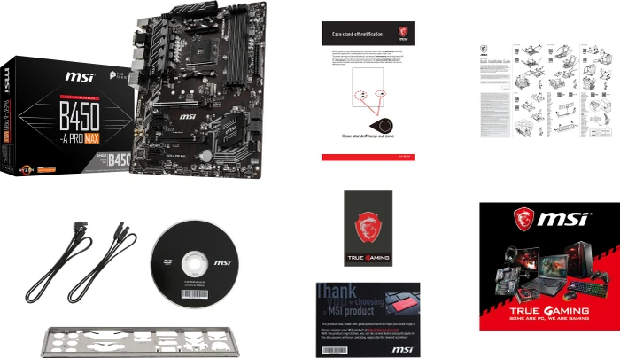 MSI B450-A Pro MAX (AMD AM4)