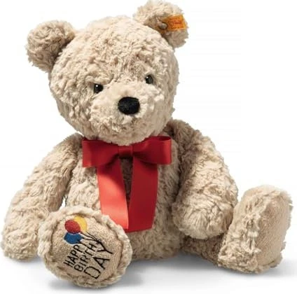 Steiff Soft Cuddly Friends Jimmy Teddybär Happy Birthday 35cm