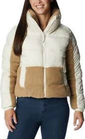 Columbia Leadbetter Point Sherpa Hybrid Jacke chalk (Damen)