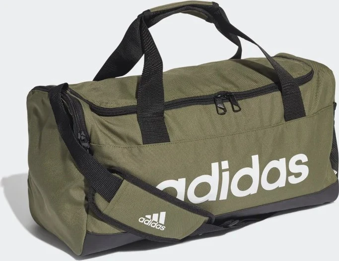 adidas Essentials Logo Duffelbag Extra Small Sporttasche focus olive/black/white