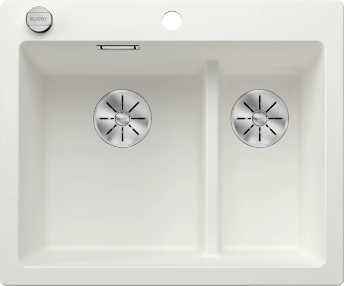 Blanco Pleon 6 Split InFino Becken links mit Ablauffernbedienung