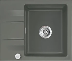 systemceram Genea 60 F Einbau Becken reversibel mit Ablauffernbedienung lava
