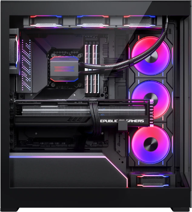 Phanteks NV5 Black, Glasfenster