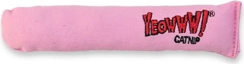 Yeowww! CATNIP CIGARS, Stoffzigarre mit Füllung aus Katzenminze, rosa