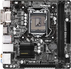 ASRock H81M-ITX (Intel 1150)