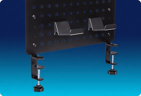 Thermaltake Gaming Desk Pegboard Tischerweiterung, Medium, schwarz