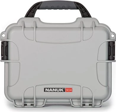 Nanuk 904 Schutzkoffer leer silber