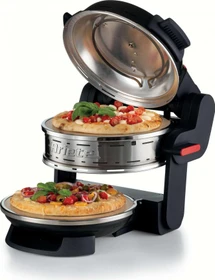 Ariete 0927 Pizzeria Groumet Doppel-Pizzagrill schwarz