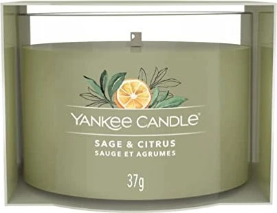 Yankee Candle Sage & Citrus Duftkerze, 37g