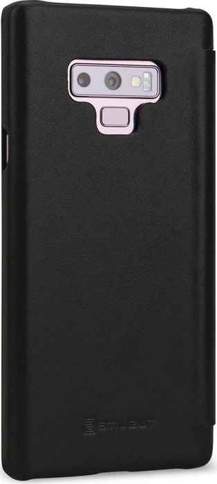 Stilgut Book Type Leather Case Nappa für Samsung Galaxy Note 9 schwarz