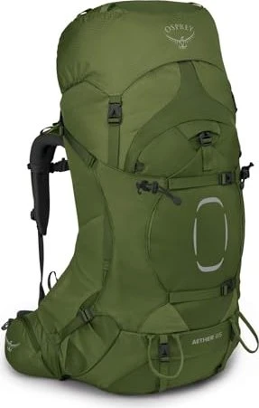 Osprey Aether 65 S/M garlic mustard green (Herren)