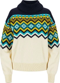 Dale of Norway Randaberg Strickpullover off white/navy/peacock (Damen)