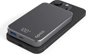 Epico Power Bank Mag+ Aluminium 10000mAh grau