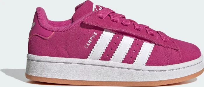 adidas Campus 00s Comfort Closure Elastic Lace semi lucid fuchsia/cloud white/gum (Junior)