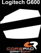 Corepad Skatez PRO für Logitech G600, Mausgleiter, weiß