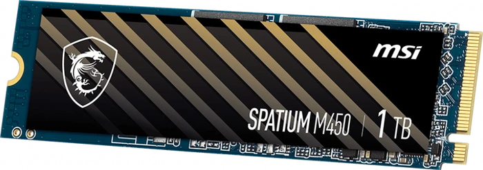 MSI Spatium M450 1TB, M.2 2280 / M-Key / PCIe 4.0 x4