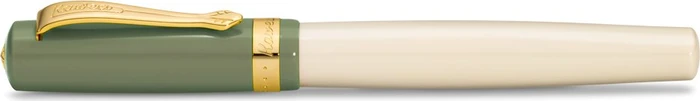 Kaweco Student 60's Swing creme/grün, rechte Hand, extra breit