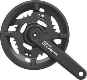 Shimano CUES FC-U4010-2 mit Kettenschutz 46/30 Zähne Kurbelgarnitur 175mm