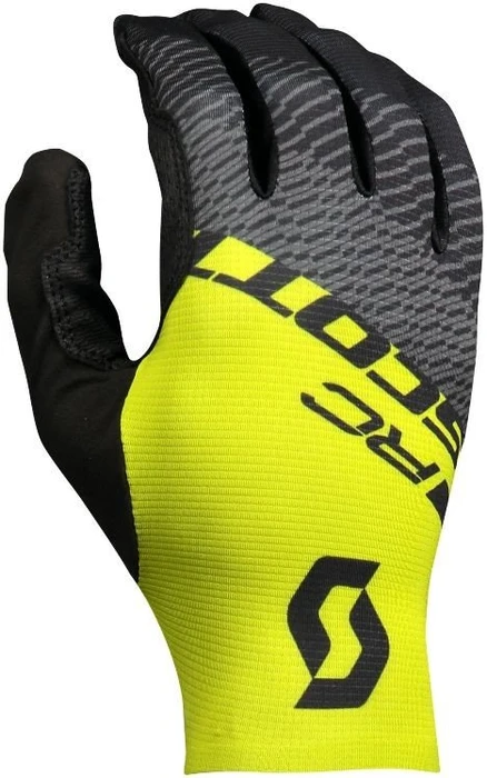 Scott RC Pro LF Fahrradhandschuhe black/sulphur yellow