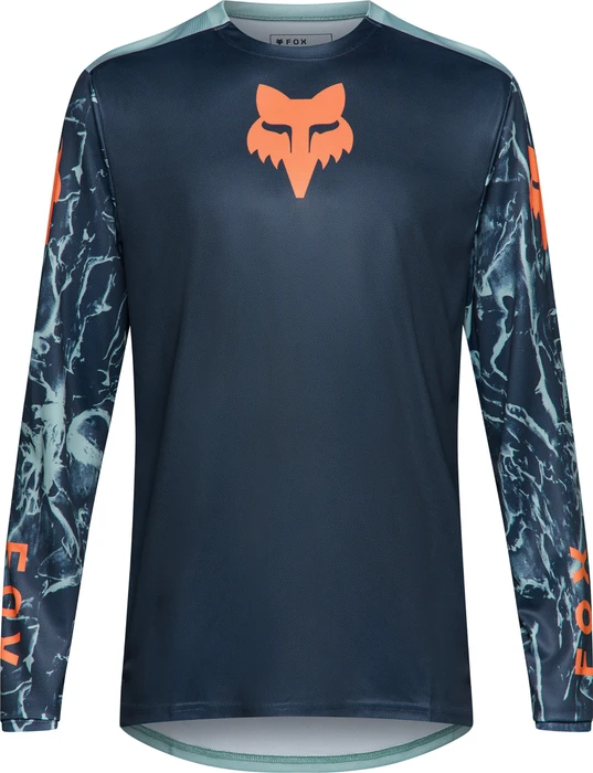 Fox Racing Ranger Img Print Trikot langarm arctic blue (Herren)