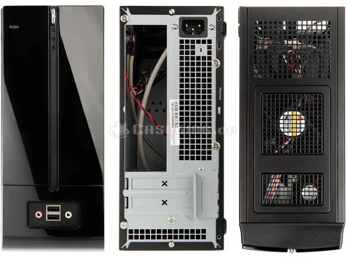 In Win BM639 USB 2.0 schwarz, Mini-ITX, 160W proprietär