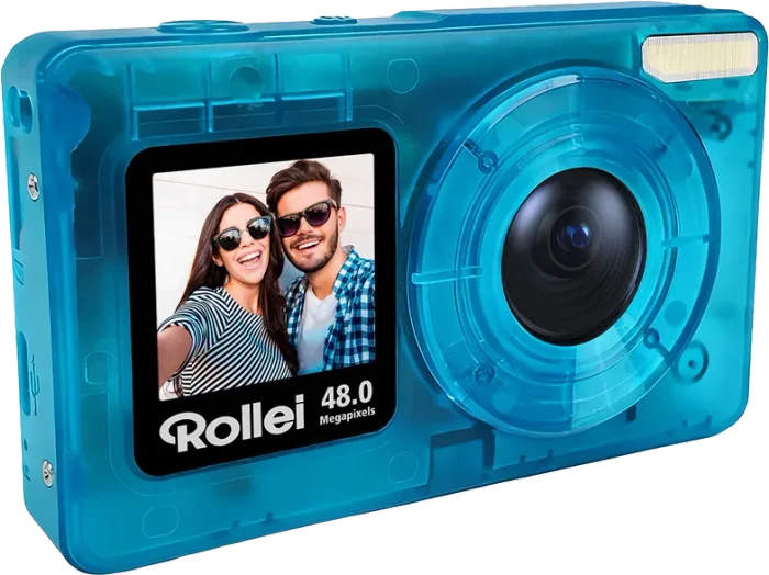 Rollei Compactline Pocket transparent/blau