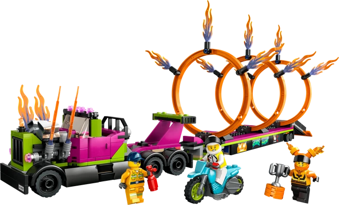LEGO City - Stunttruck mit Feuerreifen-Challenge