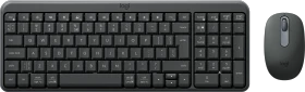 Logitech MK250 Compact Wireless Combo Graphite, Bluetooth, US
