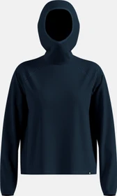 Odlo Cubic Multisport Midlayer Hooded Funktionsshirt langarm dark sapphire (Damen)