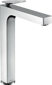 Hansgrohe Axor Citterio 280 Waschbeckenarmatur mit Hebelgriff und Rautenschliff chrom