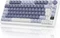 RK Royal Kludge M75 Wireless, weiß/violett, LEDs RGB, hot-swap, RK BROWN, USB/Bluetooth, DE Vorschaubild