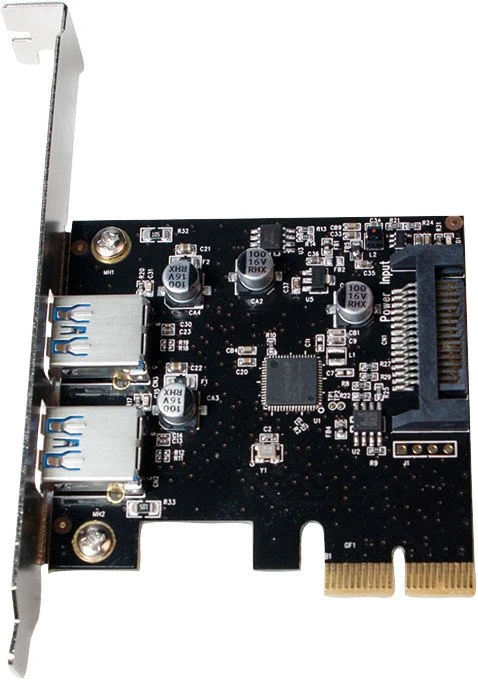 LogiLink 2x USB-A 3.1, PCIe 3.0 x2
