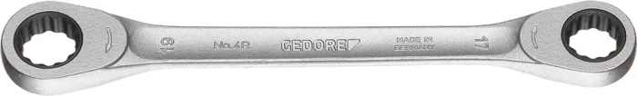 Gedore 4 R 8X9 Doppelringratschenschlüssel, 8/9x134mm