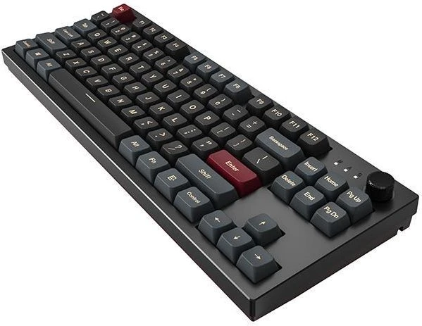 Montech MKey TKL, Darkness, LEDs RGB, hot-swap, Gateron G Pro 2.0 YELLOW, USB, US