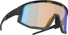 Bliz Fusion matte black/coral orange-blue