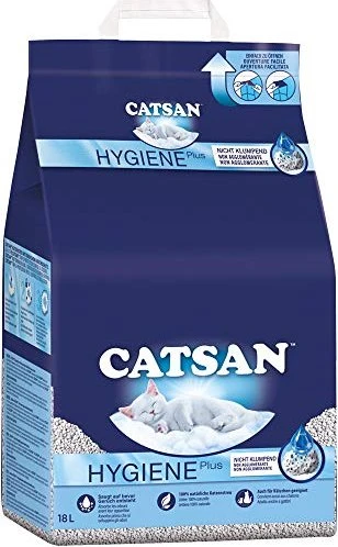 Catsan Hygiene Plus, 18l