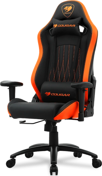 Cougar Explore Gamingstuhl, schwarz/orange