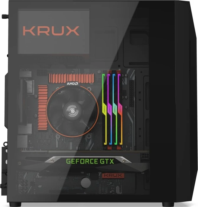 Krux Astro, Glasfenster