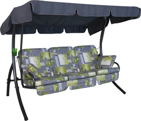 Angerer Comfort Bambus Hollywoodschaukel grau