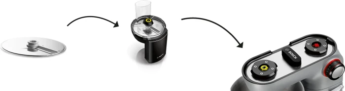 Bosch MCC9555D04 Cookit Set Deluxe Multikocher weiß