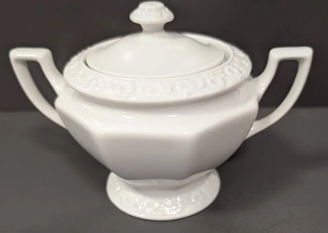 Rosenthal Maria Weiss Zuckerdose 6 Personen