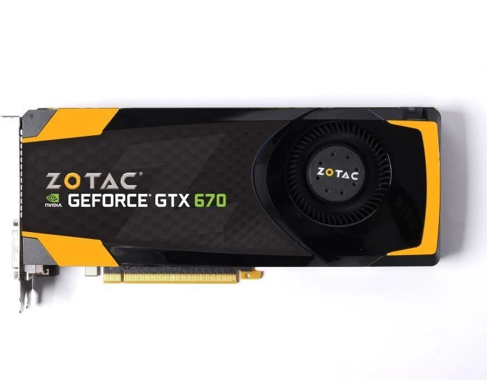 Zotac GeForce GTX 670 OC, 2GB GDDR5, 2x DVI, HDMI, DP