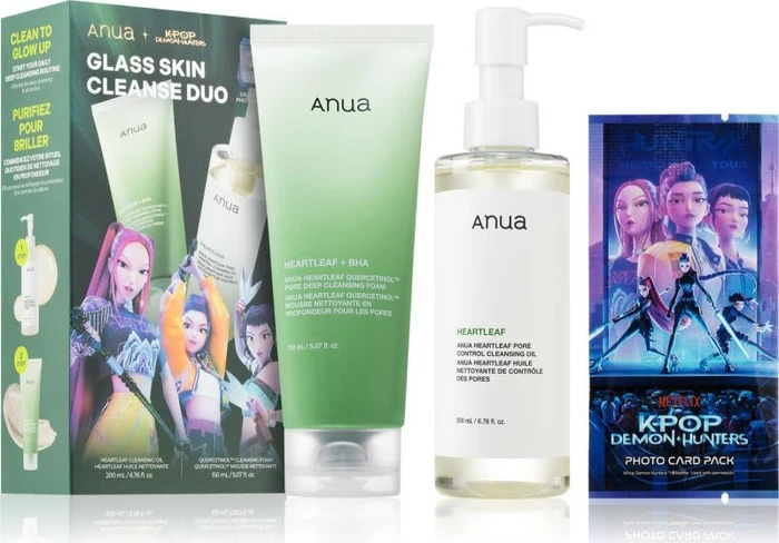 Anua K-Pop Demon Hunters Double Cleansing Duo Set