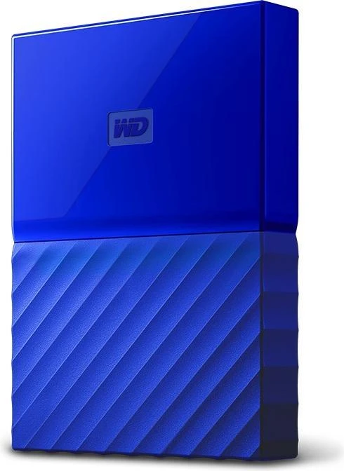 Western Digital WD My Passport Portable Storage blau 2TB, USB 3.0 Micro-B