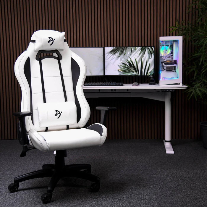 Arozzi Torretta SoftPU Gamingstuhl, white