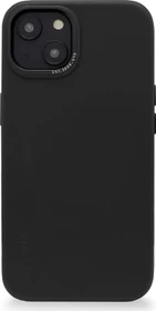 Decoded Leather Back Cover für Apple iPhone 14 Plus schwarz