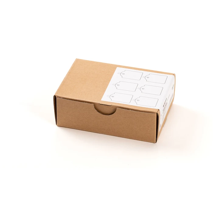 Herma Aushängeschilder mit weißem Faden 25x38mm, weiß, 1000 Stück